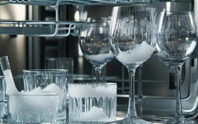 Impact de l’eau dure sur la vaisselle : traces blanches, solutions durables