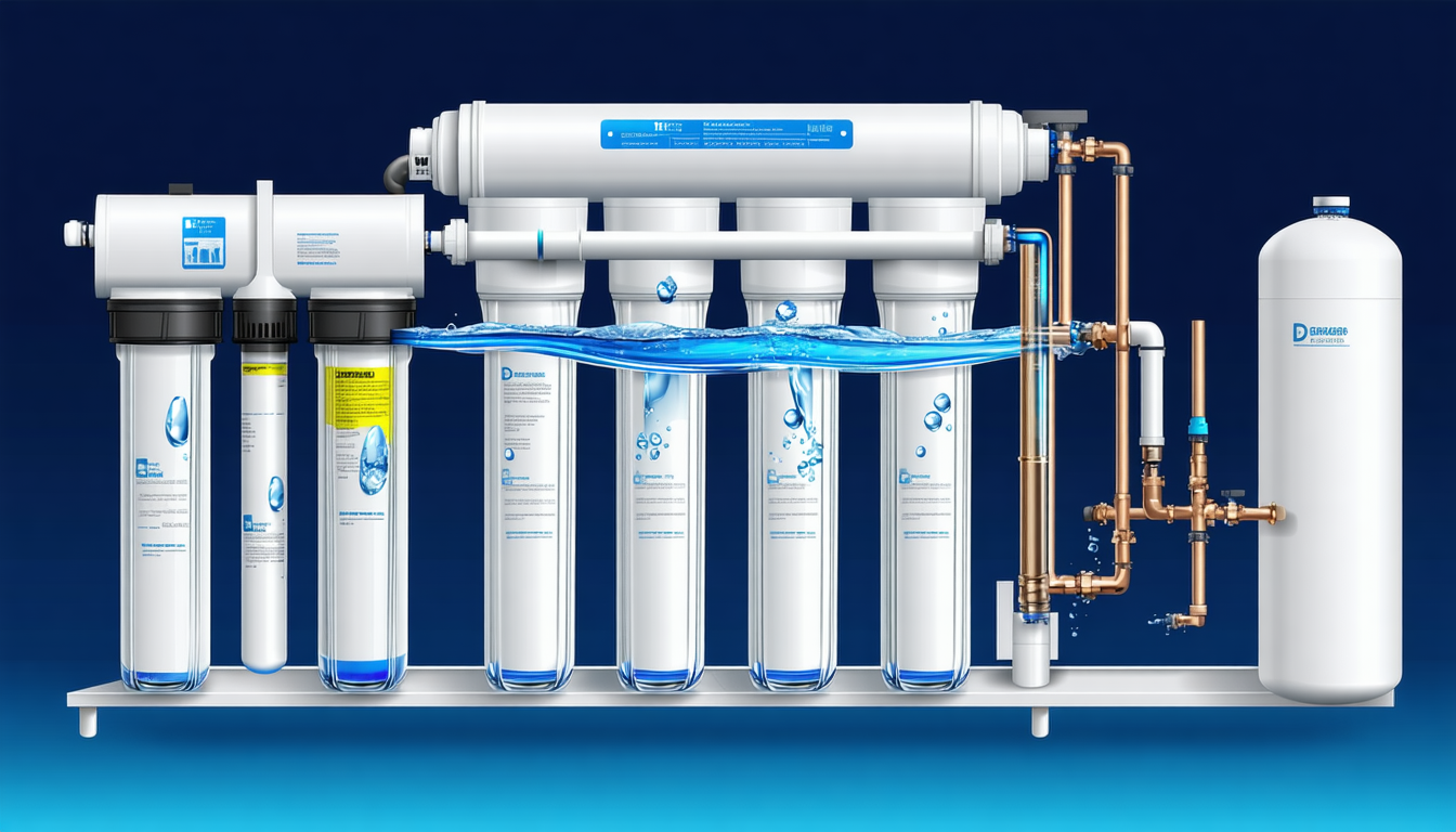 L'osmose inverse : secrets d'un purificateur d'eau à la maison 💧🔍